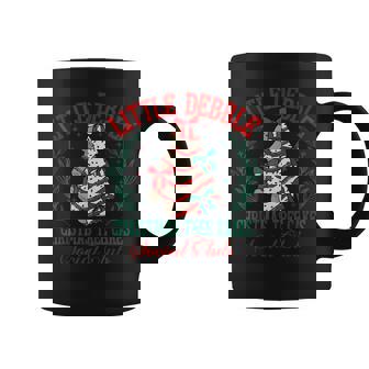 Christmas Tree Cake Social Club Christmas Coquette Kid Coffee Mug - Thegiftio