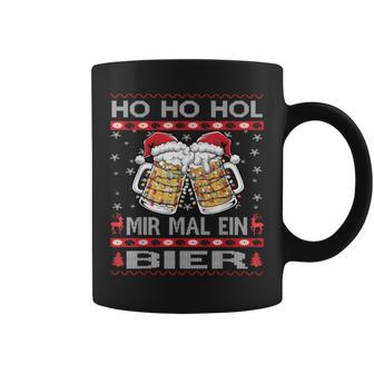 Christmas Women's Ho Ho Hol Mir Mal Ein Bier Xmas Tassen - Geschenkecke