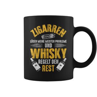 Cigar Whisky Whiskey Smoking Slogan Tassen - Geschenkecke