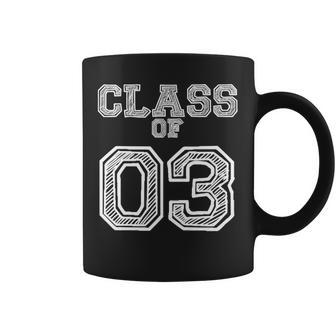 Class Of 2003 For High School College Class Reunion Coffee Mug - Monsterry DE
