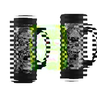 Classic Horror Green Zombie Coffee Mug | Seseable CA