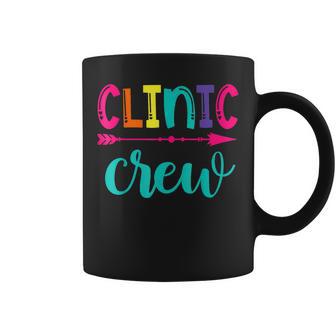 Clinic Crew Nurse Appreciation Essential Worker School Nurse Coffee Mug - Monsterry