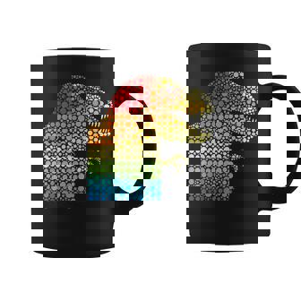 Colorful Polka Dots Dinosaur T-Rex For Dot Day Coffee Mug - Thegiftio UK