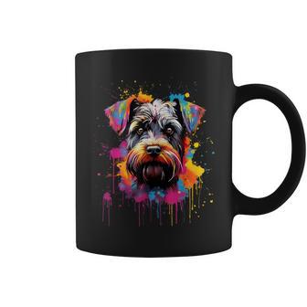 Colourful Miniature Schnauzer Dog Tassen - Geschenkecke