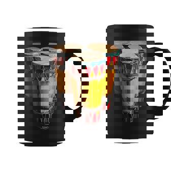Congas Instrument De Musique Motif Illustration Congas Tasse - Cadeauxyz