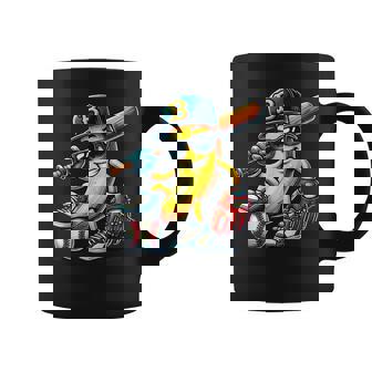 Cool Banana Baseball Player Sports Lover Coffee Mug - Thegiftio UK