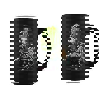 Cool Pickle Outfit In Knight Style For Medieval Lovers Coffee Mug - Thegiftio