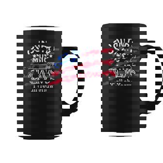 Country Music & Claw Y'All Yeehaw Hard Seltzer Graphic Print Coffee Mug - Monsterry