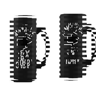 Couples Halloween Costume I'm With The Sexy Cowboy Coffee Mug - Monsterry