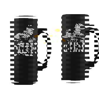 Cousin Floral Chamomile Mother's Day Cousin Coffee Mug - Monsterry