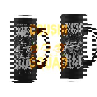 Cousin Squad Halloween Cousin Crew Halloween Pumpkins Coffee Mug | Mazezy