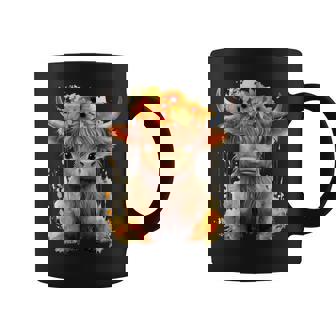 Cow Scottish Highland Cow Western Wear Highland Cow Coffee Mug - Thegiftio