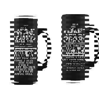 Crane Operator Taza de café - Regaloses