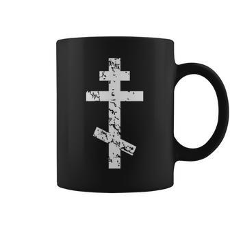 Croix Russe Grecque Byzantine Orthodoxe Tasse - Cadeauxyz