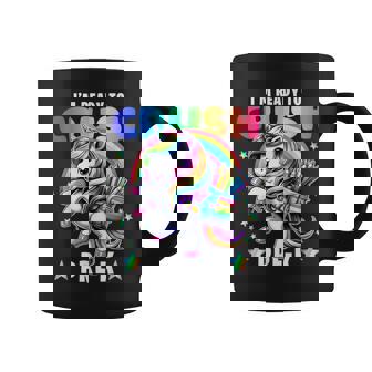 Crush Pre-K Girls Back To School Unicorn First Day Preschool Coffee Mug | Seseable UK
