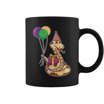 Cumpleaños Serpiente Para Amante De La Serpiente Taza de café - Regaloses