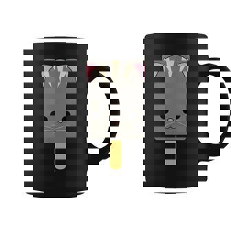 Cute Cat Popsicle Kitten Cute Funny -Kawaii -Graphic Graphic Print Coffee Mug - Monsterry