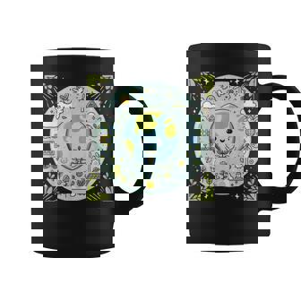 Cute Earth Holding Sapling Eco-Friendly Art Graphic Print Coffee Mug - Monsterry