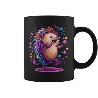 Cute Hedgehog Dancing Tassen - Seseable