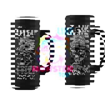 Cute Monster Truck Girls Like Monster Trucks Too Girl Coffee Mug - Monsterry