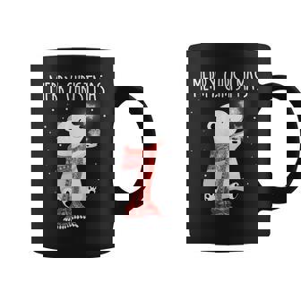 Cute Polar Bear Scarf Merry Christmas Xmas Holidays Coffee Mug - Monsterry