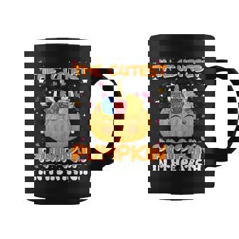 The Cutest Pumpkin In The Patch Unicorn Pumpkin Halloween Coffee Mug - Monsterry