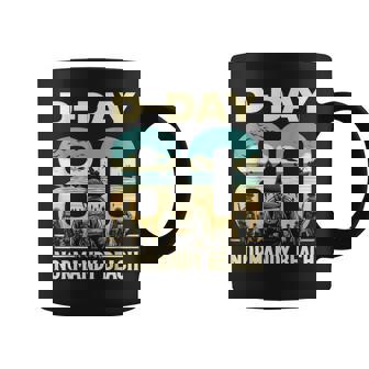 D-Day 80Th Anniversary Normandy Beach Landing History 1944 Coffee Mug - Thegiftio UK