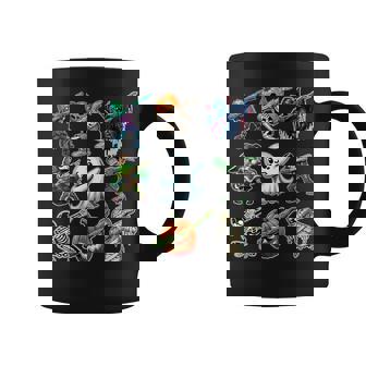 Dabbing Halloween Skeleton Zombie Scary Pumpkin Vampire Boys Coffee Mug | Seseable CA