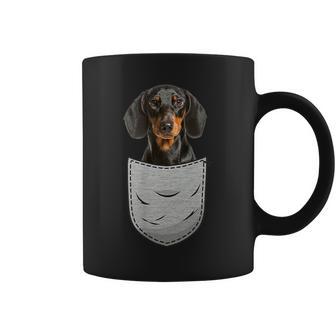 Dachshund Teckel Dachshund Chest Pocket Dog Owner Tassen - Geschenkecke