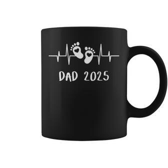 Dad 2025 Papa Herzschlag Das Daddyatertag Tassen - Geschenkecke