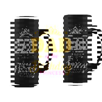 Dad Of The Birthday Princess Girls Party Coffee Mug - Thegiftio UK