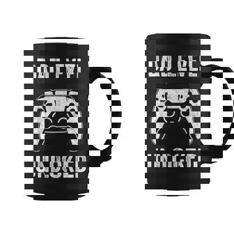 Dad Level Unlocked Gamer Soon To Be Father Coffee Mug - Thegiftio UK