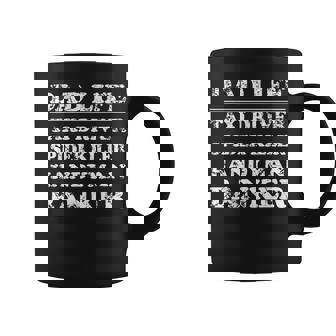 Dad Life Shirt Spider Killer Father's Day Graphic Print Coffee Mug - Monsterry