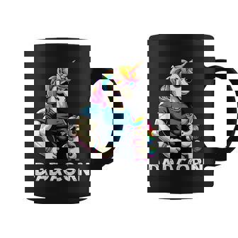 Dadacorn Unicorn Dad And Son Daughter Papa Fathers Day Coffee Mug | Seseable UK