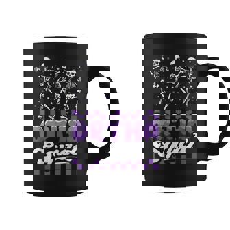 Dancing Skeleton Ortho Squad Nurse Orthopedic Halloween Coffee Mug - Thegiftio