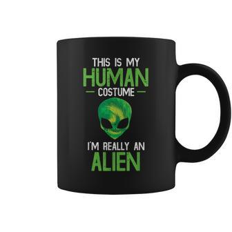 Das Ist Mein Menschensch Costume Alien Alien Tassen - Geschenkecke