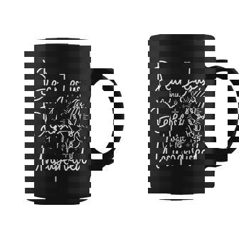 Dear Jesus In My Defense I Was Left Unsupervised Coffee Mug - Thegiftio UK