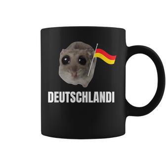 Deutschlandi Sad Hamster Meme Tassen - Geschenkecke