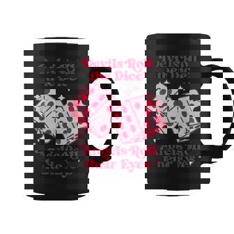 Devil Dice Quotes Country Music In These Angel Eyes Coffee Mug - Thegiftio UK