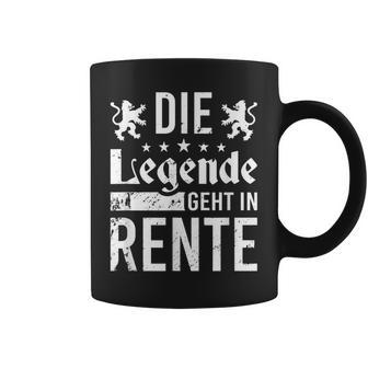 Die Legende Geht In Rentner The Legend Goes Tassen - Geschenkecke