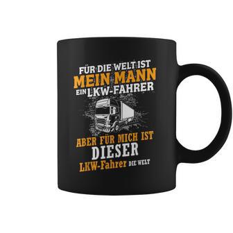 For Die Welt Ist Mein Mann Ein Lkfahrer Liebe Herz Tassen - Geschenkecke