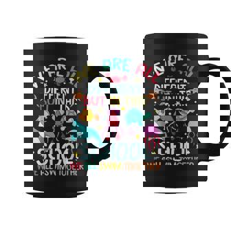 We Are Different But In This School We Swim Together Ocean Coffee Mug | Mazezy