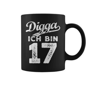 Digga Ich Bin 17 Jahre 17Th Birthday Tassen - Geschenkecke