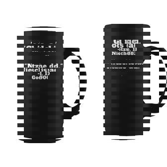 Dios Está Muerto Nietzsche Está Muerto Taza de café - Regaloses