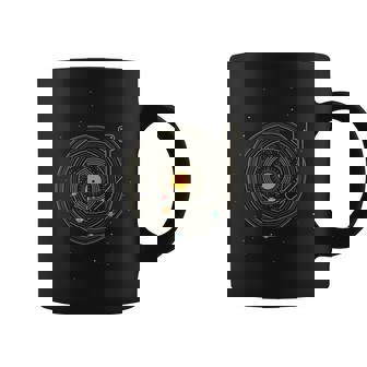 Disco Deinilo Con Sistema Solar De Planetas Astro Music Taza de café - Regaloses