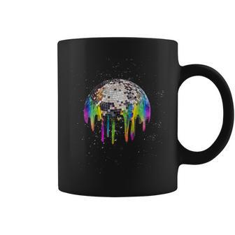 Discoball Rainbow Drip Melt Im Space Tassen - Geschenkecke