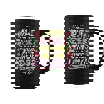 Diseño Divertido No Me Toques Las Palmas Que Me Conozco Cuello Taza de café - Regaloses