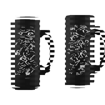 Distressed Eyeball Grunge Eyes Goth Strange Unique Harajuku Coffee Mug - Seseable