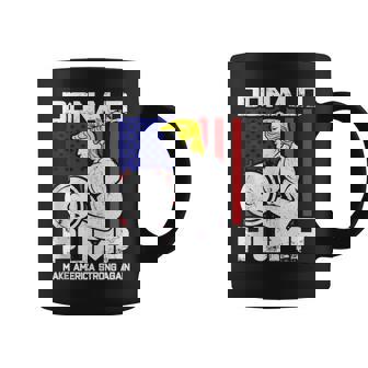 Divertida De Gimnasio Con Diseño De Donald Trump Para Levantamiento De Pesas Sin Mangas Taza de café - Regaloses