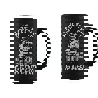 Divertido Capibara Meme Animal Zoo Retro Respeto El Capibara Taza de café - Regaloses